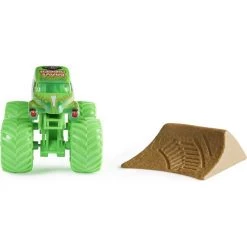 Monster Jam Grave Digger Monster Truck 1:64 Scale Green Hyper Fueled Series 22