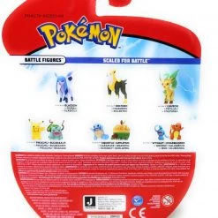 Pokemon Battle Figure Set Flareon, Larvitar & Pikachu Pokémon