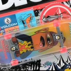 Tech Deck Toy Machine X Volcom Collin Provost Rare Complete Fingerboard