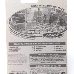 Hot Wheels 2001 First Editions Jet Threat 3.0 No. 22/36 Unpainted Base 2001 Collector No. 034 (Ships In Card Protector Case) Mattel