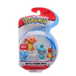 Pokémon Battle Figure 2 Pack Wynaut And Charmander, 2-inch