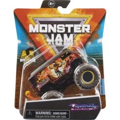 Monster Jam Thunder Bus With Wheelie Bar 1:64 Scale Truck