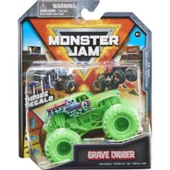 Monster Jam Grave Digger Monster Truck 1:64 Scale Green Hyper Fueled Series 22