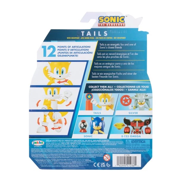 All Toys Sonic The Hedgehog Tails 4 Inch Action Figure With Checkpoint Accessory 2 All Toys Sonic The Hedgehog Tails 4 Inch Action Figure With Checkpoint Accessory