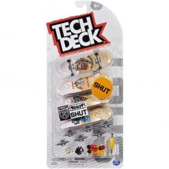 Tech Deck Shut Skates NYC 2022 Fingerboard 4-Pack Spin Master