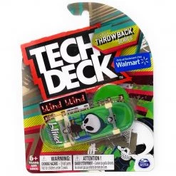 Spin Master Tech Deck Throwback Series Blind Skateboards Retro Reaper Green Complete Fingerboard - 2021 Walmart Exclusive