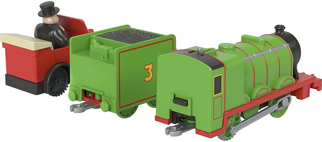 Thomas & Friends Motorized Train Henry & Winston With Sir Topham Hatt 4 Thomas & Friends Motorized Train Henry & Winston With Sir Topham Hatt
