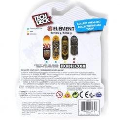 Element Skateboards Greyson Fletcher Skull White / Black Fingerboard Tech Deck Ultra Rare Series 9