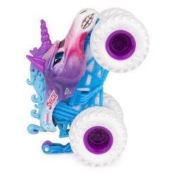 Monster Jam Sparkle Smash With Wheelie Bar 1:64 Scale Truck, Crazy Creatures Series 19 5 Monster Jam Sparkle Smash With Wheelie Bar 1:64 Scale Truck, Crazy Creatures Series 19
