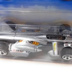 Hot Wheels 2001 First Editions Jet Threat 3.0 No. 22/36 Unpainted Base 2001 Collector No. 034 (Ships In Card Protector Case) Mattel 7 Hot Wheels 2001 First Editions Jet Threat 3.0 No. 22/36 Unpainted Base 2001 Collector No. 034 (Ships In Card Protector Case) Mattel