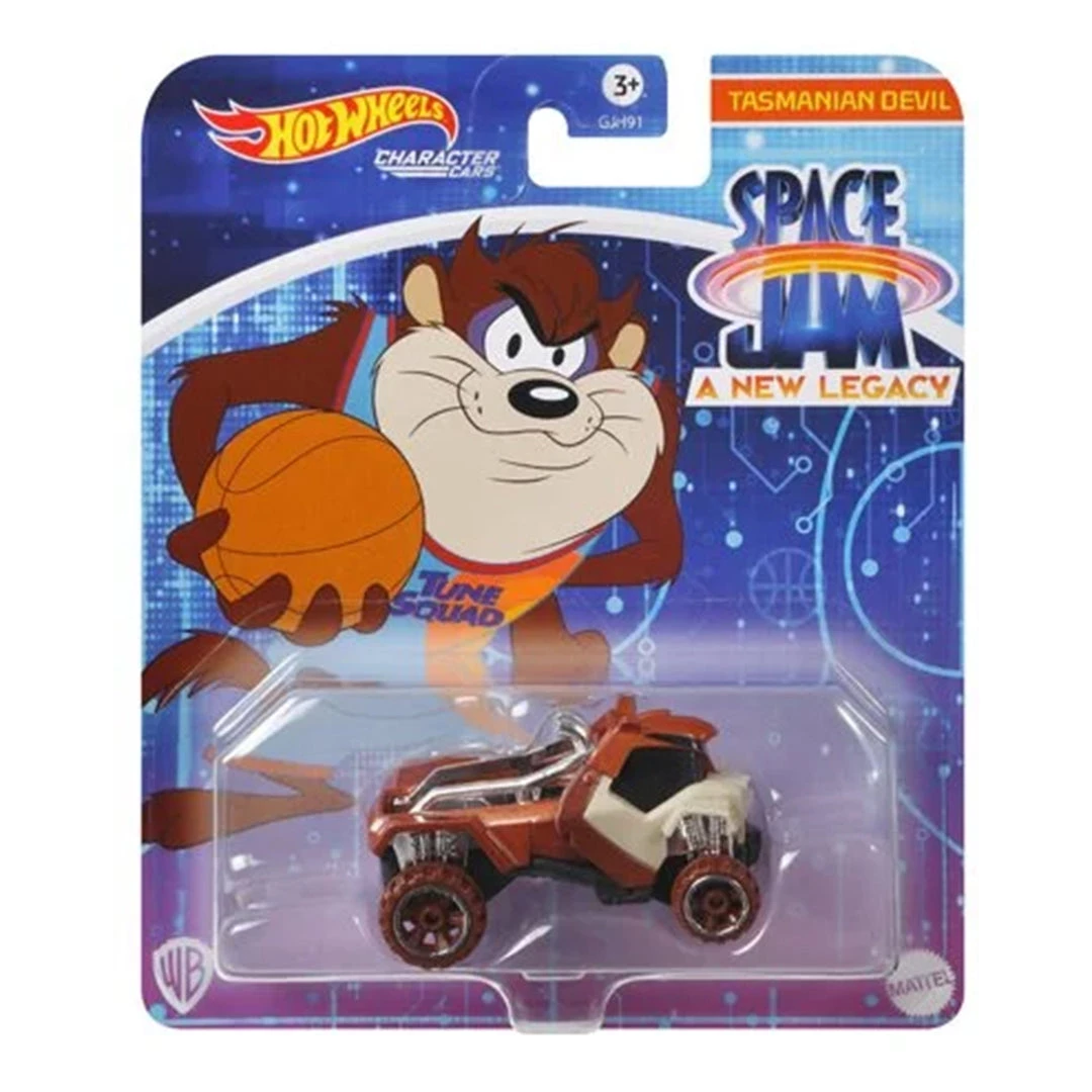 Hot Wheels Character Cars Space Jam Tasmanian Devil1:64 Scale Vehicle 1 Hot Wheels Character Cars Space Jam Tasmanian Devil1:64 Scale Vehicle