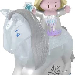 Little People Disney Frozen Elsa & Nokk Figure Set With Lights And Sounds