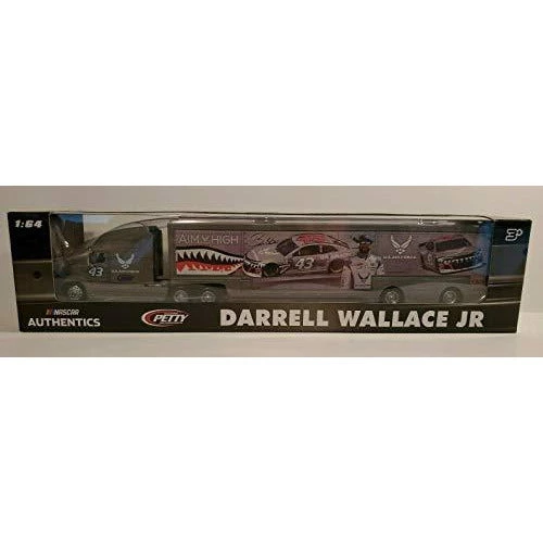 ACTION 2019 Air Force Warthog Darrell Bubba Wallace Jr. 43 Hauler Transporter Tractor Rig Semi Truck Metal Diecast Cab, Plastic Trailer 1 64th Scale 1 ACTION 2019 Air Force Warthog Darrell Bubba Wallace Jr. 43 Hauler Transporter Tractor Rig Semi Truck Metal Diecast Cab, Plastic Trailer 1 64th Scale