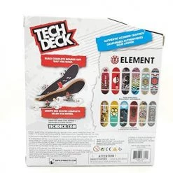 Toy Choo Choo Finger Board Tech Deck SK8shop Bonus Pack World Edition Limited Series - Element Skateboarding Decks