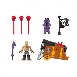 Toy Choo Choo Fisher-Price Imaginext Davey Jones & Triple Cannon