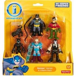 Toy Choo Choo DC Comics Fisher-Price Imaginext DC Super Friends, Batman Heroes & Villains Pack 8 Toy Choo Choo DC Comics Fisher-Price Imaginext DC Super Friends, Batman Heroes & Villains Pack