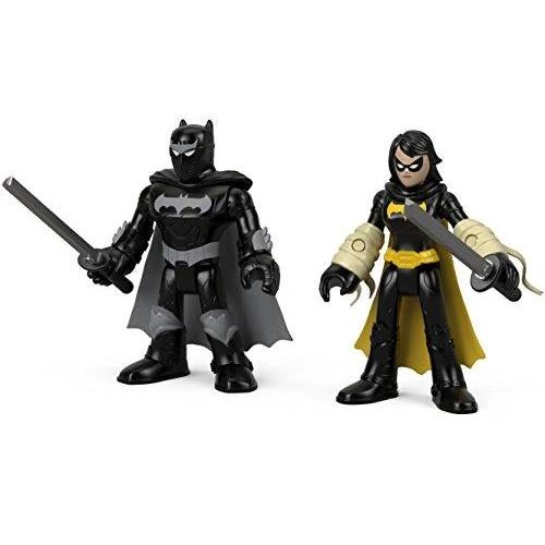 Toy Choo Choo Fisher-Price Imaginext DC Super Friends, Black Bat & Ninja Batman 2 Toy Choo Choo Fisher-Price Imaginext DC Super Friends, Black Bat & Ninja Batman