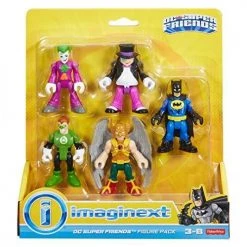 Toy Choo Choo Fisher-Price Imaginext DC Super Friends, Heroes & Villains Pack DC Comics