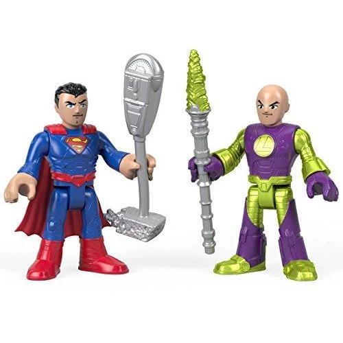 Toy Choo Choo DC Comics Fisher-Price Imaginext DC Super Friends, Superman & Lex Luthor 2 Toy Choo Choo DC Comics Fisher-Price Imaginext DC Super Friends, Superman & Lex Luthor