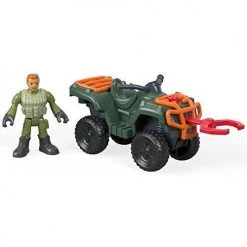Toy Choo Choo Fisher-Price Imaginext Jurassic World, ATV & Technician
