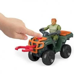 Toy Choo Choo Fisher-Price Imaginext Jurassic World, ATV & Technician