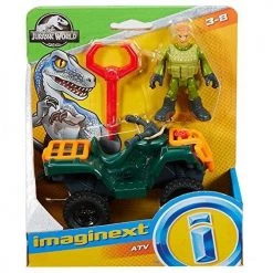 Toy Choo Choo Fisher-Price Imaginext Jurassic World, ATV & Technician