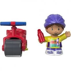 Toy Choo Choo Fisher-Price Little People Cyclist Samuel & Bike