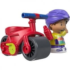 Toy Choo Choo Fisher-Price Little People Cyclist Samuel & Bike