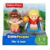 Toy Choo Choo Fisher-Price Little People Josh & Mia Figures