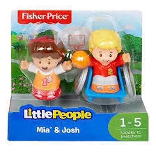 Toy Choo Choo Fisher-Price Little People Josh & Mia Figures 1 Toy Choo Choo Fisher-Price Little People Josh & Mia Figures