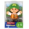 Toy Choo Choo Fisher-Price Little People Recycle Worker
