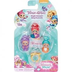 Toy Choo Choo Fisher-Price Nickelodeon Shimmer & Shine, Teenie Genies, Magic Carpet Ring Pack #1 Playset