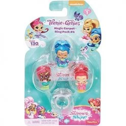 Toy Choo Choo Fisher-Price Nickelodeon Shimmer & Shine, Teenie Genies, Magic Carpet Ring Pack #1 Playset