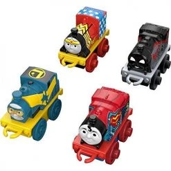 Toy Choo Choo DC Comics Fisher-Price Thomas & Friends MINIS, DC Super Friends #3 (4-Pack)