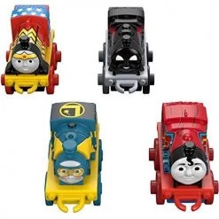 Toy Choo Choo DC Comics Fisher-Price Thomas & Friends MINIS, DC Super Friends #3 (4-Pack)