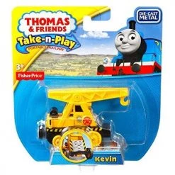 Toy Choo Choo Fisher-Price Thomas & Friends Take-n-Play, Kevin Engine 4 Toy Choo Choo Fisher-Price Thomas & Friends Take-n-Play, Kevin Engine