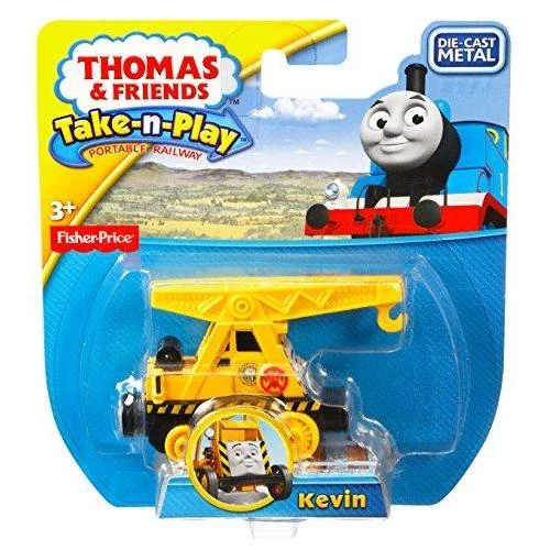 Toy Choo Choo Fisher-Price Thomas & Friends Take-n-Play, Kevin Engine 3 Toy Choo Choo Fisher-Price Thomas & Friends Take-n-Play, Kevin Engine