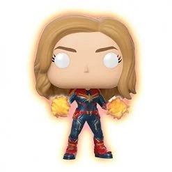 Toy Choo Choo Funko Pop 432 Captain Marvel Glow In The Dark Exclusive Vinyl Bobblehead Figure