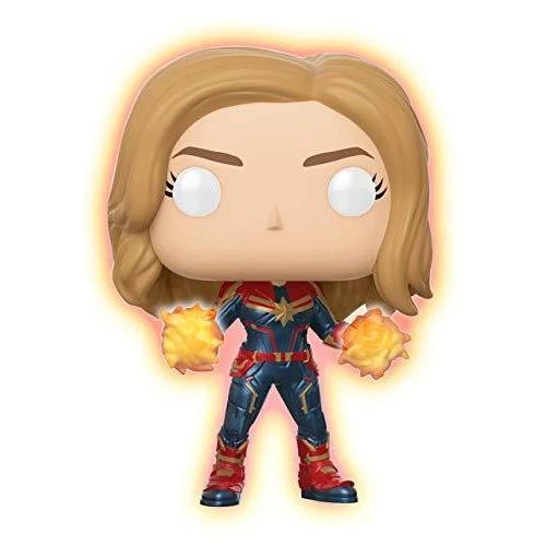 Toy Choo Choo Funko Pop 432 Captain Marvel Glow In The Dark Exclusive Vinyl Bobblehead Figure 2 Toy Choo Choo Funko Pop 432 Captain Marvel Glow In The Dark Exclusive Vinyl Bobblehead Figure