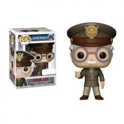 Funko Pop! Marvel Captain America - Stan Lee Collectible Figure 282 Exclusive