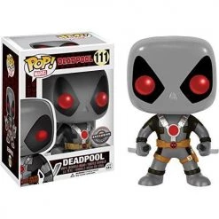Funko POP! Marvel D͏eadpool GameStop Exclusive Vinyl Figure #111 Gray Suit Variant