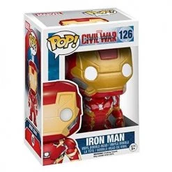 Funko Pop! Marvel Iron Man #126 Vinyl Bobble-Head Figure - Captain America Civil War