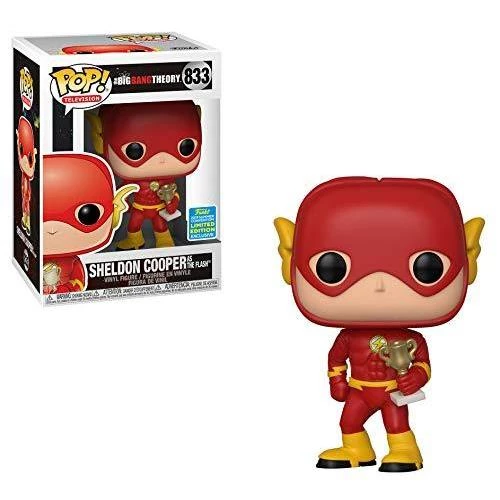 Toy Choo Choo Funko POP TV: Big Bang Theory - Sheldon As Flash (Justice League Halloween) - Summer Convention Exclusive DC Comics 1 Toy Choo Choo Funko POP TV: Big Bang Theory - Sheldon As Flash (Justice League Halloween) - Summer Convention Exclusive DC Comics