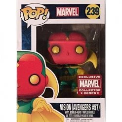 Funko Pop Vinyl Marvel Vision Avengers #57 Bobblehead Figure 239