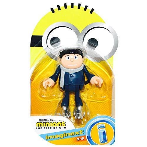 Toy Choo Choo Gru With Rocket Shoes Minions Rise Of Gru Imaginext Figure 3" Fisher-Price 2 Toy Choo Choo Gru With Rocket Shoes Minions Rise Of Gru Imaginext Figure 3" Fisher-Price