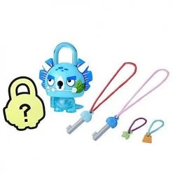 Toy Choo Choo Hasbro Lock Stars Blue Dinosaur