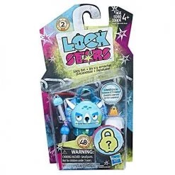 Toy Choo Choo Hasbro Lock Stars Blue Dinosaur