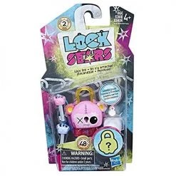 Toy Choo Choo Hasbro Lock Stars Pink Bear 7 Toy Choo Choo Hasbro Lock Stars Pink Bear