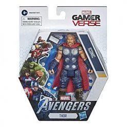 Toy Choo Choo Hasbro Marvel Gamerverse 6-inch Thor Action Figure Toy, Iconic Armor Skin, Ages 4 And Up