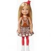 Toy Choo Choo HOLIDAY BUNDLE OF 2: Barbie Christmas Chelsea Doll In Gingerbread Dress & Barbie Christmas Chelsea Doll In Snowflake Dress (APPR 5.5 Inch Each)